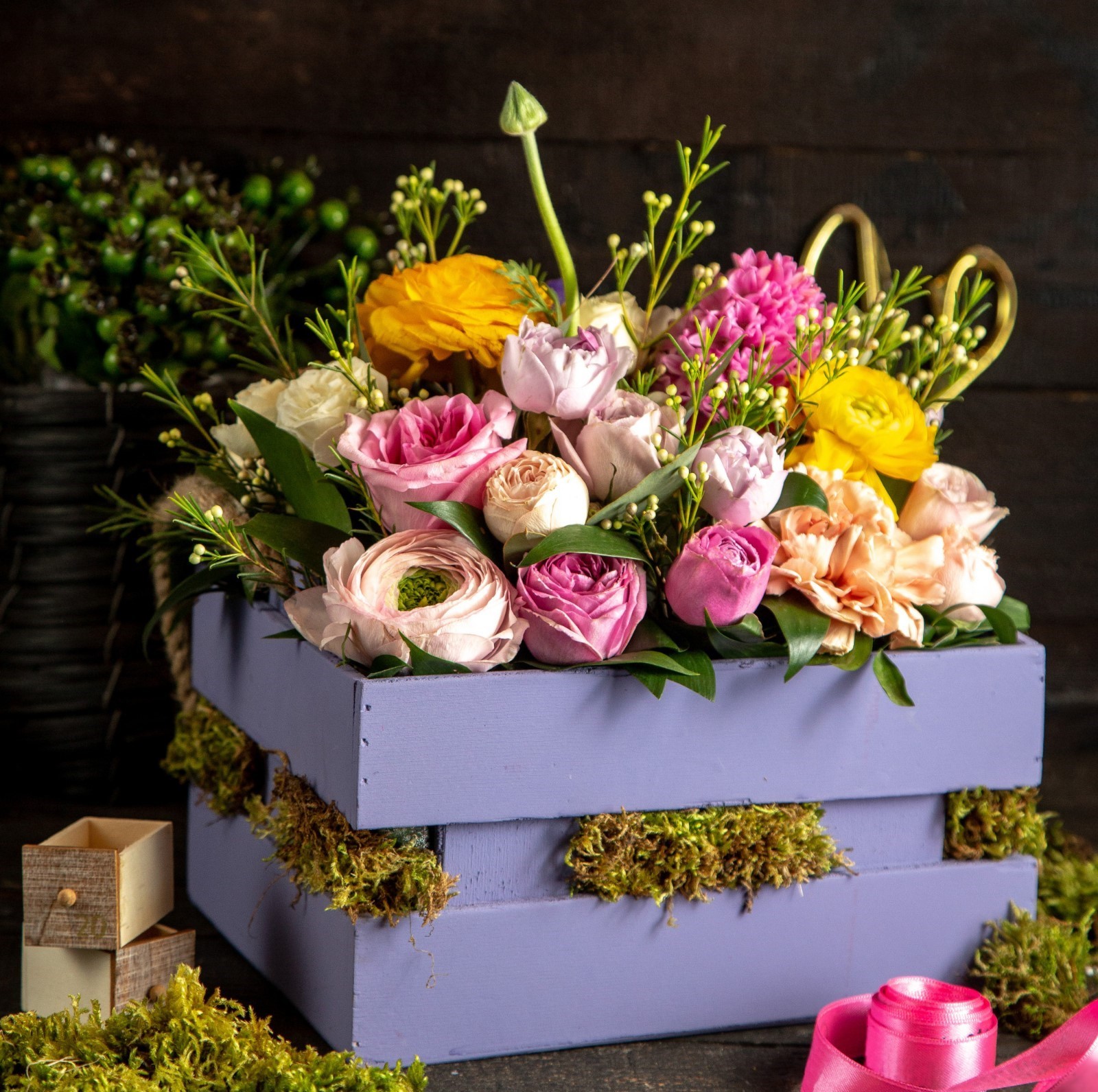 floral arrangements display